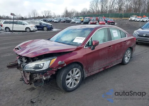 2016 Subaru Legacy 2.5I Premium из США, поврежденный, VIN 4S3BNAD68G3042908